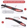 SooGree Sports Goggles Glasses Football Soccer Safety Glasses Goggles Adjustable Strap Interchangeable Temples for Men Youth (1219 Black) view 4