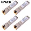 4PACK 10G SFP+ to RJ45 Copper Module, High-Speed 10GBase-T Transceiver, 10Gb SFP+ Ethernet CAT.6a/7 up to 30 Meters, Compatible with Cisco,Ubiquiti,Netgear,D-Link,TP-Link,Mikrotik,Unifi and More view 2
