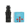 48MP 4K&2K HDMI USB Industrial Video Microscope Camera TF Storage & 200X C-Mount Lens For Phone CPU PCB Soldering view 1
