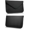 BoxWave Case Compatible with Garmin DriveTrack 71 - Elite Leather Messenger Pouch, Synthetic Leather Cover Case Envelope Design - Jet Black view 3