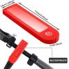 ANUTE Electric Scooter Panel Central Control Waterproof Silicone Protective Cover Fit for Xiaomi Fit for M365/Pro Dashboard Display Screen Case (Color : Blue) view 2