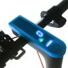 ANUTE Electric Scooter Panel Central Control Waterproof Silicone Protective Cover Fit for Xiaomi Fit for M365/Pro Dashboard Display Screen Case (Color : Blue) view 4
