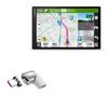 BoxWave Adapter Compatible with Garmin DriveSmart 86 - MagnetoSnap PD Angle Adapter, Magnetic Charging Connector Device Saver - Metallic Silver view 1