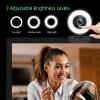 Angetube 1080p Webcam with Ring Light for Streaming: USB 60FPS Web Camera with Microphone-HDR-Enabled-HD Auto Light Correction Web Cam with Adjustable FOV, for Teams, Zoom, PC/Laptop/Mac/Desktop view 3