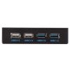 Acogedor 3.5 Inch Front Panel USB 3.0 Hub, 4 Port Internal USB Hub, USB 2.0 and USB 3.0, for 3.5 inch Floppy Disk view 2