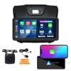 Car CarPlay Android Auto Navigation Stereo GPS Radio Camera Display 10.33" QLED Touchscreen Headunit Tablet Pad Media Player for Isuzu D-Max 2015-2019 / Mu-X 2015-2017, if Applicable Octa Core 4G+64G view 1