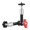 Camnoon 7 Inch Adjustable Articulating Friction Magic Arm Flexible Extension Bracket Aluminum Alloy with Dual 1/4 Inch Screw 360 Rotatable for Video Monitor LED Light Flash view 1