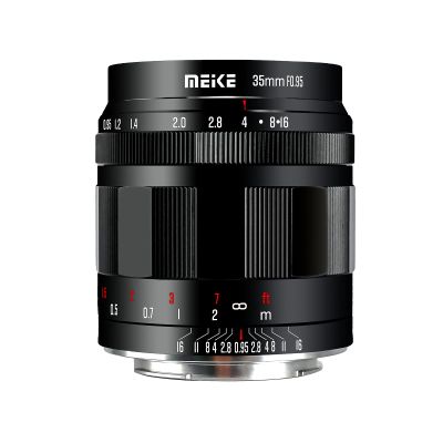 Meike 35mm f0.95 Large Aperture Manual Focus APS-C Lens Compatible with Nikon Z Mount Cameras Z50 Z50II Z5 Z6 Z7 Z6II Z7II Z30 Zfc Z8 Z9 Under APS-C Mode