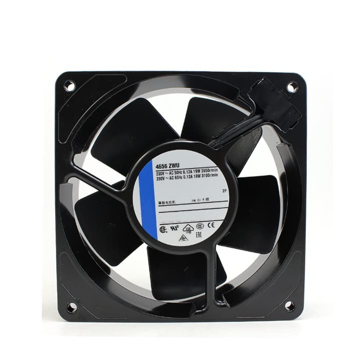 4656ZWU AC230V 0.12A 19/18W 12038 12cm 2-pin Cooling Fan