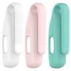 3Pack Fit for Inspire 3 Case with Clip Cover TenCloud Clip Holder Silicone Case Intended for Fitbit Inspire 3 Inspire 2 Ace 3 Tracker (Teal+Pink+White) view 1