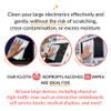 iCloth XL Screen Cleaning Wipes, Lint-Free and Streak-Free, Fast-Drying, Removes Dust, Fingerprints, and Smudges (100 XL Wipes) view 2