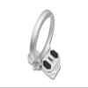 Silence Corner Atoll Heightening Plate - Silver - Pro Accessory for Mounting More Compact Camera Bodies to Atoll Rotating Collar - Compatible with All Models (S/C/D) - Height Extension Mount view 2