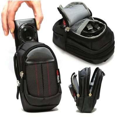 Navitech Black Compact Camera Case Compatible With Sony ZV-E10 Camera