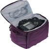 Navitech Purple DSLR SLR Camera Bag Compatible With Canon EOS R3 Mirrorless Camera view 3