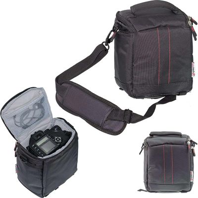 Navitech Black DSLR SLR Camera Bag Compatible with Sony Alpha DSLRA500L 12.3MP Digital SLR Camera