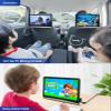 12.4" Android Universal 4K Car TV Headrest Monitor Tablet for Back seat, Support Phone Wireless Connection Mirror Link Touch Screen,with WiFi/Bluetooth/HDMI/USB/AV in/SD/Airplay Video Player(1*pcs) view 4
