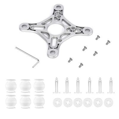 WAYFX Drone Accessories Gimbal Mounting Plate Rubber Damping Ball Anti-Drop Pin for DJI Phantom 3 for 3A 3P 3S SE 4K Drone Spare Parts Anti-Vibration Board (Color : for 3A 3P 4K only)