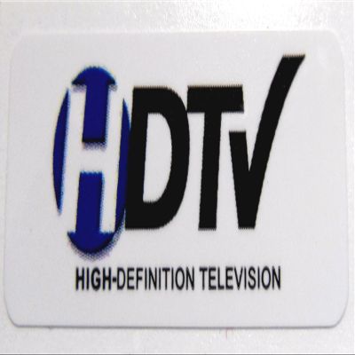 VATH HDTV (High Definition Television) Sticker 14 x 38mm [802]