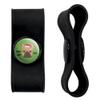 GRAPHICS & MORE Frenchie Ho Ho Ho Headphone Earbud Cord Wrap - Charging Cable Manager - Wire Organizer Set of 2 - Black view 1