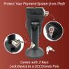 DCCSTANDS First Data FD35 & First Data FD40 Swivel and Tilt Stand with Device to Stand Security Tether Lock, Two Keys 8" view 3