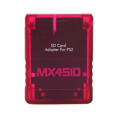 Zunate MX4SIO SIO2SD Reader Adapter, Hand Made Stable Replacement MX4SIO TF Adapter for (Red)