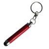 BoxWave Stylus Pen Compatible with Garmin DriveSmart 66 - Bullet Capacitive Stylus, Mini Stylus Pen with Keyring Loop - Ruby view 3