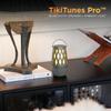 Limitless TikiTunes Pro Portable Bluetooth 10-Watt Speaker with 3-Mode LED Flame Light, Pair up to 100 Speakers, 4000 mAh Battery for iPhone/iPad/Android (Graphite) view 2