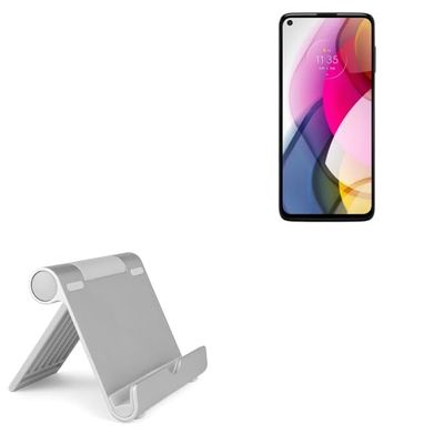 BoxWave Stand and Mount Compatible with BLU C5L (2021) - VersaView Aluminum Stand, Portable, Multi Angle Viewing Sturdy
