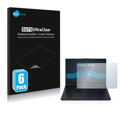 savvies Screen Protector compatible with Zenec Z-E2055 Protection Film Clear 6-Pack