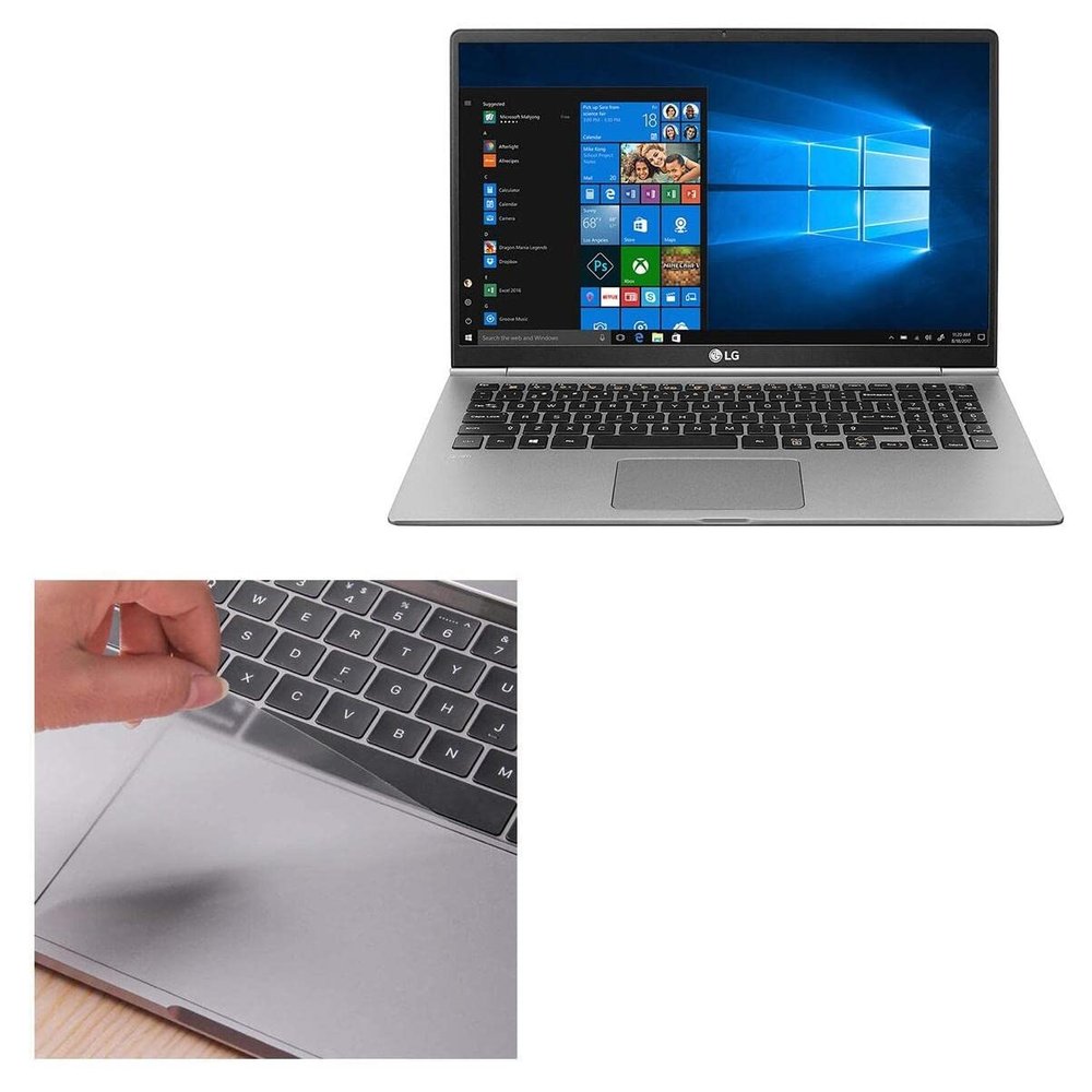 BoxWave Touchpad Protector Compatible with LG Gram 15 (15Z995) - ClearTouch for Touchpad (2-Pack), Pad Protector Shield Cover Film Skin