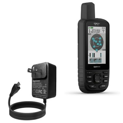BoxWave Charger Compatible with Garmin GPSMAP 66sr - Wall Charger Direct (15W), Rapid Charge Your Device with Built-in 3ft Cable