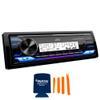 JVC KD-X38MBS Marine Digital Media Receiver with Bluetooth, USB, SiriusXM Ready, Conformal Coated PCB with 2 Pairs Wet Sounds RECON6-S 6.5" Marine Coax Speakers view 2