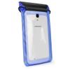 BoxWave Case Compatible with Garmin DriveSmart 66 - AquaProof Pouch, Triple Sealed Waterproof Carrying Pouch Lanyard - Blue view 3