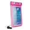BoxWave Case Compatible with Garmin DriveSmart 66 - AquaProof Pouch, Triple Sealed Waterproof Carrying Pouch Lanyard - Pink view 3