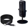 BoxWave Cable Compatible with Elgato Wave:3 - DirectSync PD Cable (10ft) - USB-C to USB-C (100W), Long Type C Braided Nylon Alloy Fast Charge - Jet Black view 1