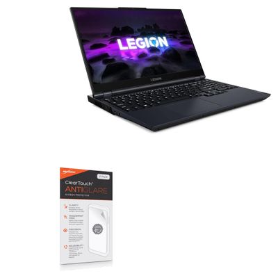 BoxWave Screen Protector Compatible with Lenovo Legion 5 (15 in - 82NW) - ClearTouch Anti-Glare (2-Pack), Anti-Fingerprint Matte Film Skin