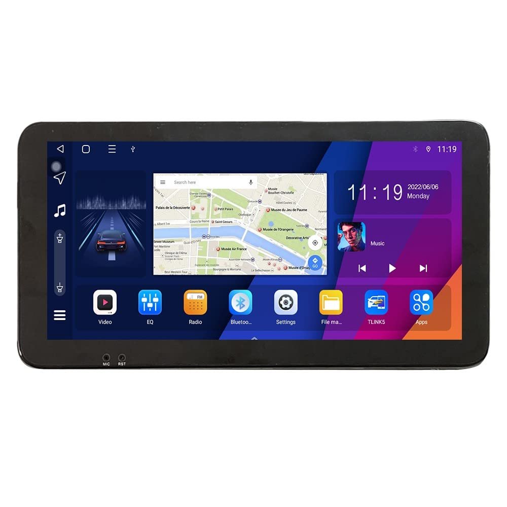 ZERTRAN 10.33" QLED/IPS 1600x720 Touchscreen CarPlay & Android Auto Android Autoradio Car Navigation Stereo Multimedia Player GPS Radio DSP ForChevy Captiva Epica lova Aveo