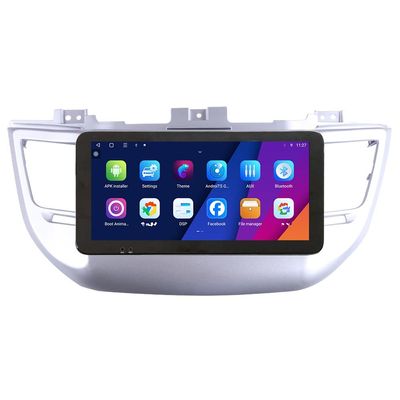 ZERTRAN 10.33" QLED/IPS 1600x720 Touchscreen CarPlay & Android Auto Android Autoradio Car Navigation Stereo Multimedia Player GPS Radio DSP Forhyundai Tucson 2015-2018 lhd