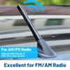 Anina 4.7" Carbon Fiber Antenna for 1998-2022 Nissan Pathfinder Rogue 350Z 370Z Murano AM FM Radio Stubby Aerial Mast for Truck Vehicle Car Wash Proof view 2
