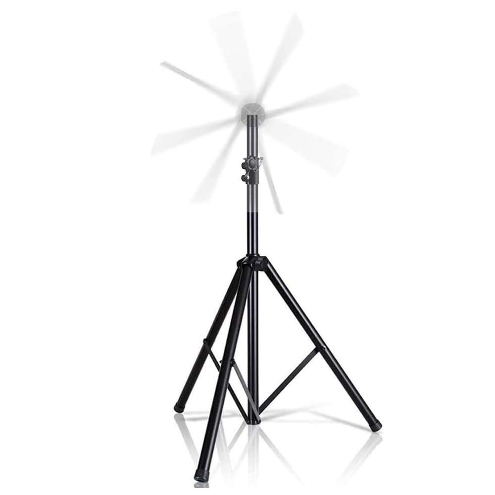 GIWOX Tripod Stand for 3D Hologram Fan, Enhanced Floor Stand Holographic Fan Holder, Height Adjustable Up to 75 inches, 220lbs Weight Capacity,Safety Locking Knob & PIN, 35mm/40mm Compatible