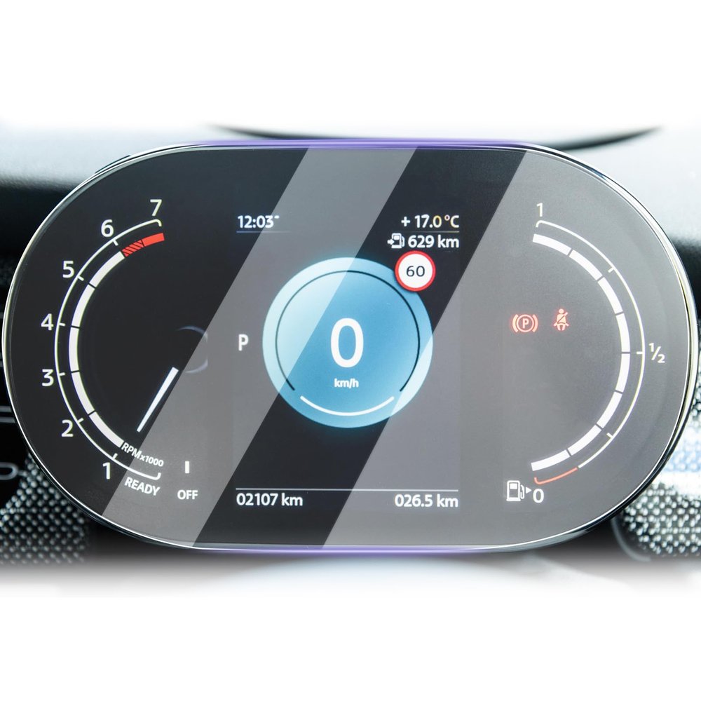 2022 2023 Mini Cooper F55 F56 F57 Screen Protector Mini 8.8 Inch Infotainment Display PET Screen Protector Foils Anti-Scratch Dashboard Center Touchscreen 2022 2023 Mini Cooper Touchscreen Protector