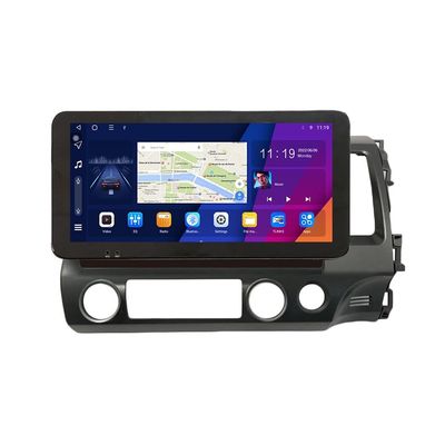 ZERTRAN 10.33" QLED/IPS 1600x720 Touchscreen CarPlay & Android Auto Android Autoradio Car Navigation Stereo Multimedia Player GPS Radio DSP Forhonda Civic 2005-2011 RHD