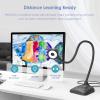 PAKOTOO USB Document Camera for Teachers, Webcam/Doc Camera for Classroom with A3 Format, 3-Level LED Lights, Image Invert, Fold, Dual mic for Mac OS, Windows, Zoom, OBS Work with Distance Learning view 2