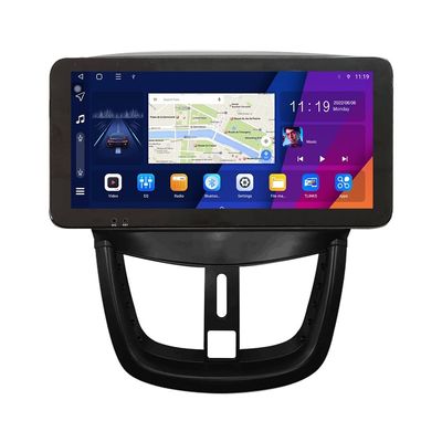 ZERTRAN 10.33" QLED/IPS 1600x720 Touchscreen CarPlay & Android Auto Android Autoradio Car Navigation Stereo Multimedia Player GPS Radio DSP Forpeugeot 207