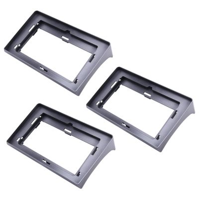 3X 10.1 Inch Car Fascia for 2010-2018 2Din Fascia Audio Fitting Adaptor Panel Kit Car Accessories