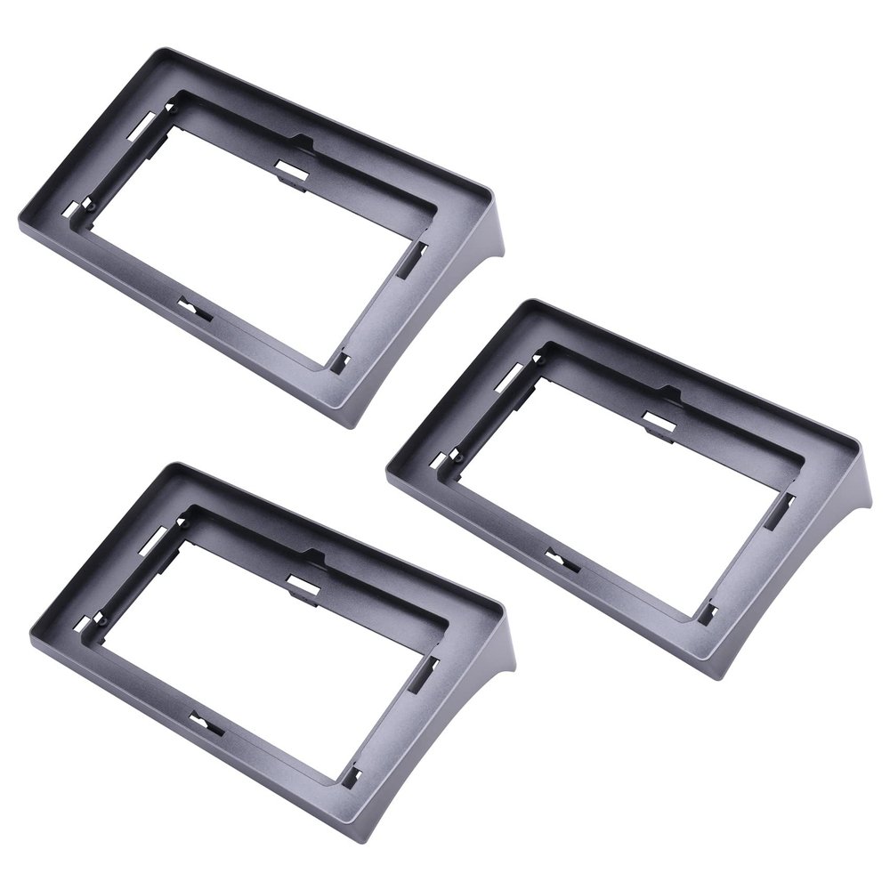 3X 10.1 Inch Car Fascia for 2010-2018 2Din Fascia Audio Fitting Adaptor Panel Kit Car Accessories
