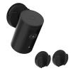 2 Pack Wall Mount for Ring Indoor Cam 2nd Gen and 1st Gen, Adhesive Camera Mount No Drill (Black) view 1