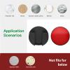 2 Pack Wall Mount for Ring Indoor Cam 2nd Gen and 1st Gen, Adhesive Camera Mount No Drill (Black) view 3