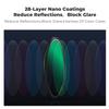 K&F CONCEPT 77mm Magnetic GND8 ND8 ND64 ND1000 Magnetic Basic Ring Camera Lens Filters Kit (5 Pack) -Optical Glass Neutral Density Filters Kit with 28 Multi-Layer Coated (Nano-X Series) view 4