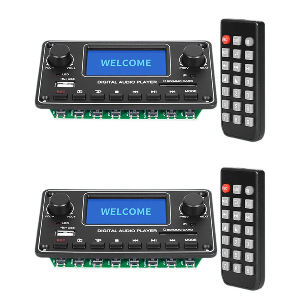 Pasotim 2X TDM157 MP3 Player Decoder Board Audio Player USB SD BT Music Player Module